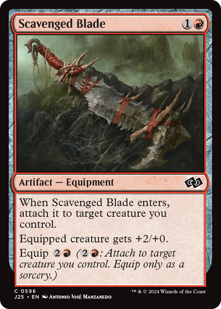 Scavenged Blade [Foundations Jumpstart]-1