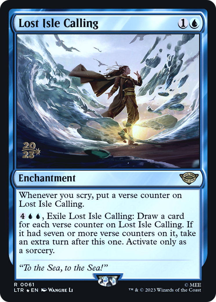 Lost Isle Calling [The Lord of the Rings: Tales of Middle-Earth Prerelease Promos]-1