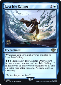Lost Isle Calling [The Lord of the Rings: Tales of Middle-Earth Prerelease Promos]-1