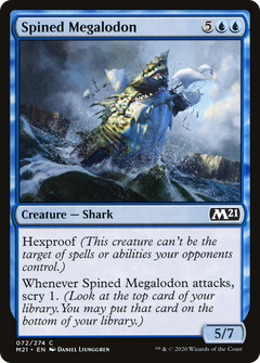Spined Megalodon [Core Set 2021]-1