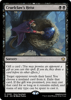 Cruelclaw's Heist (Promo Pack) [Bloomburrow Promos]-1