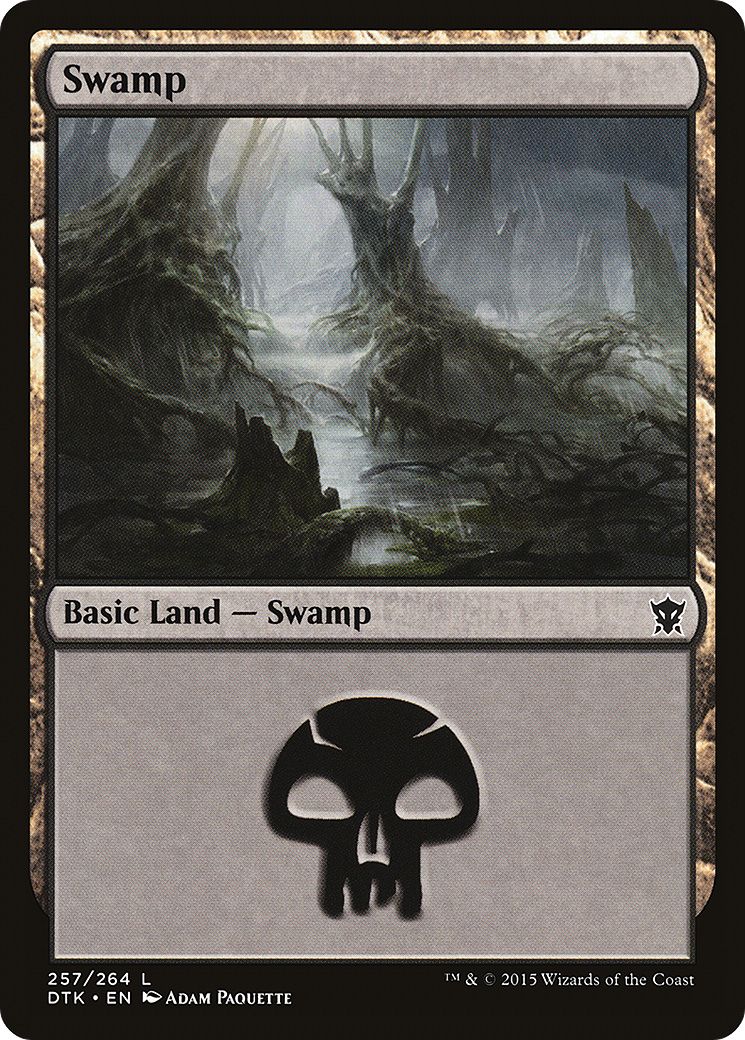 Swamp (257) [Dragons of Tarkir]-1