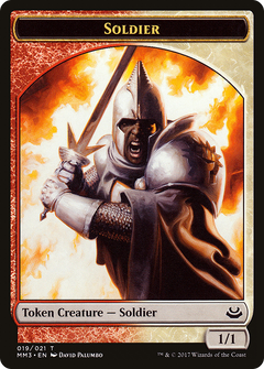 Soldier Token (019/021) [Modern Masters 2017 Tokens]-1