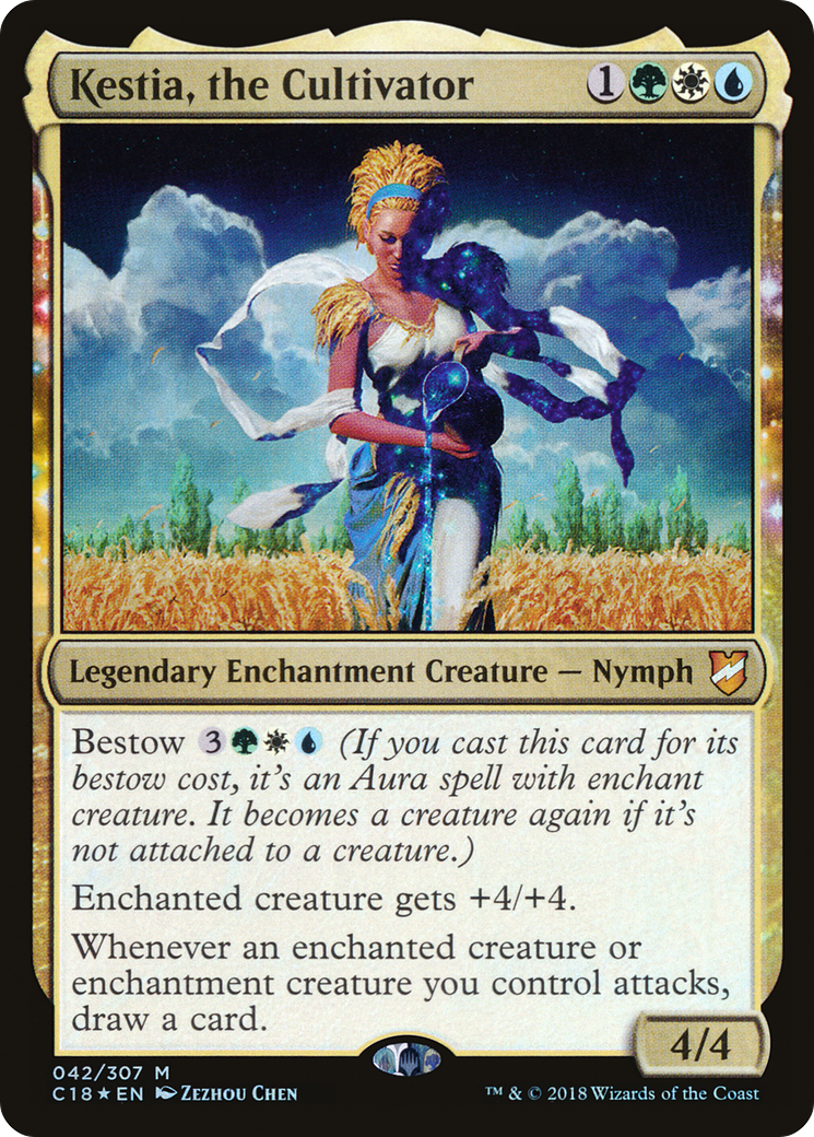 Kestia, the Cultivator [Commander 2018]-1