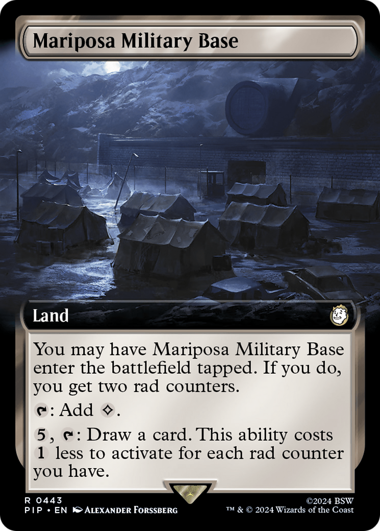 Mariposa Military Base (Extended Art) [Fallout]-1