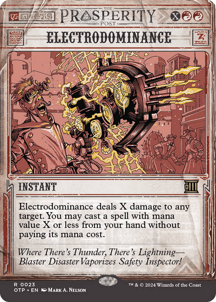 Electrodominance [Outlaws of Thunder Junction: Breaking News]-1
