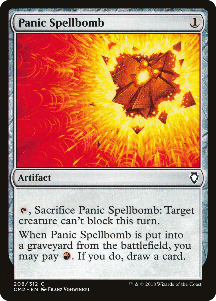 Panic Spellbomb [Commander Anthology Volume II]-1