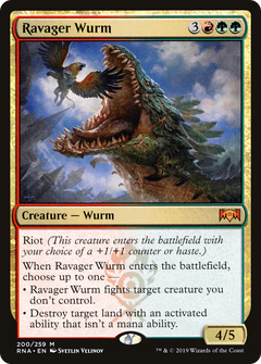 Ravager Wurm [Ravnica Allegiance]-1