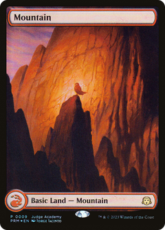 Mountain - Full Art (0009) (P23-009) - Judge Gift Cards 2023: (Full Art) Foil-1