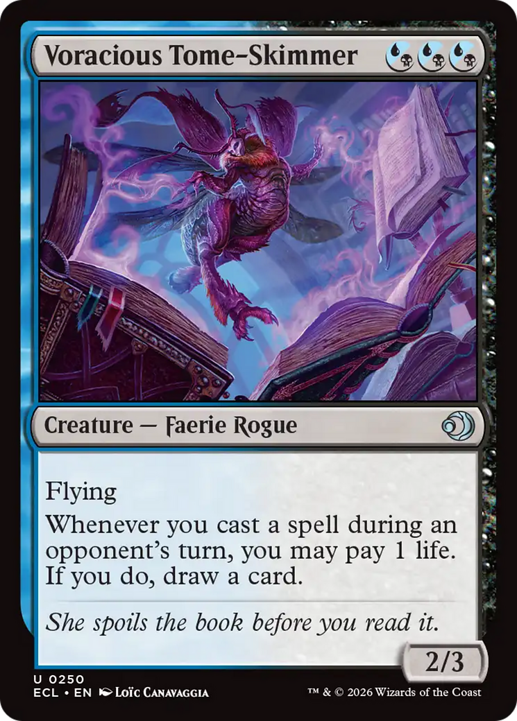 Voracious Tome-Skimmer [Lorwyn Eclipsed]-1