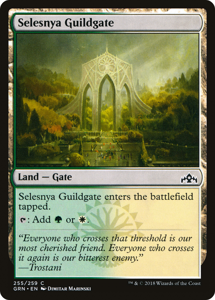 Selesnya Guildgate (255/259) [Guilds of Ravnica]-1