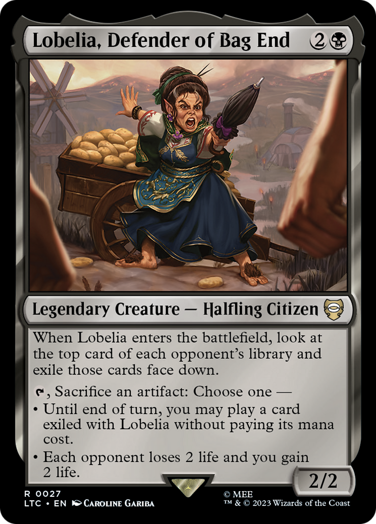 Lobelia, Defender of Bag End [The Lord of the Rings: Tales of Middle-Earth Commander]-1