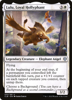 Lulu, Loyal Hollyphant (CLB-032) - Commander Legends: Battle for Baldur's Gate-1