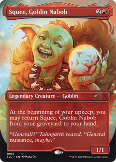 Squee, Goblin Nabob (Borderless) [Secret Lair Countdown Kit]-1