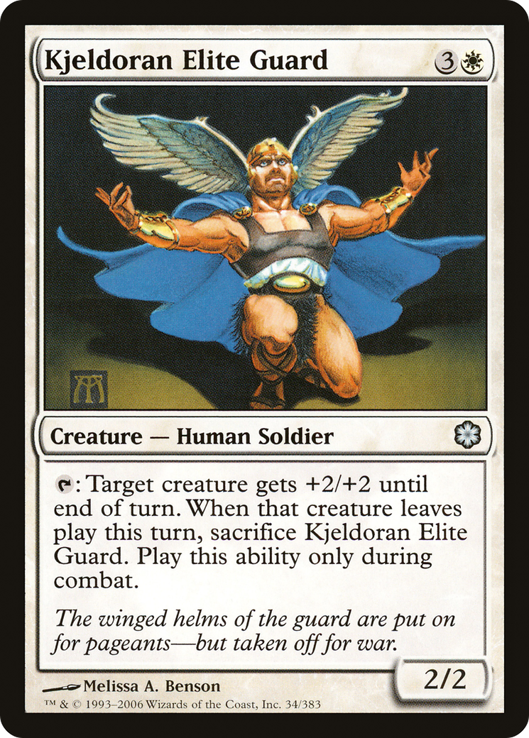 Kjeldoran Elite Guard [Coldsnap Theme Decks]-1
