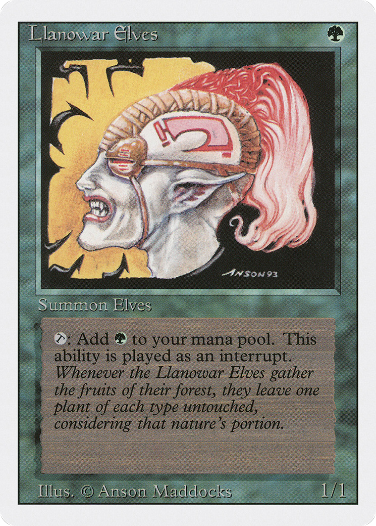 Llanowar Elves [Revised Edition]-1