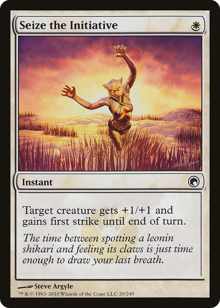 Seize the Initiative [Scars of Mirrodin]-1