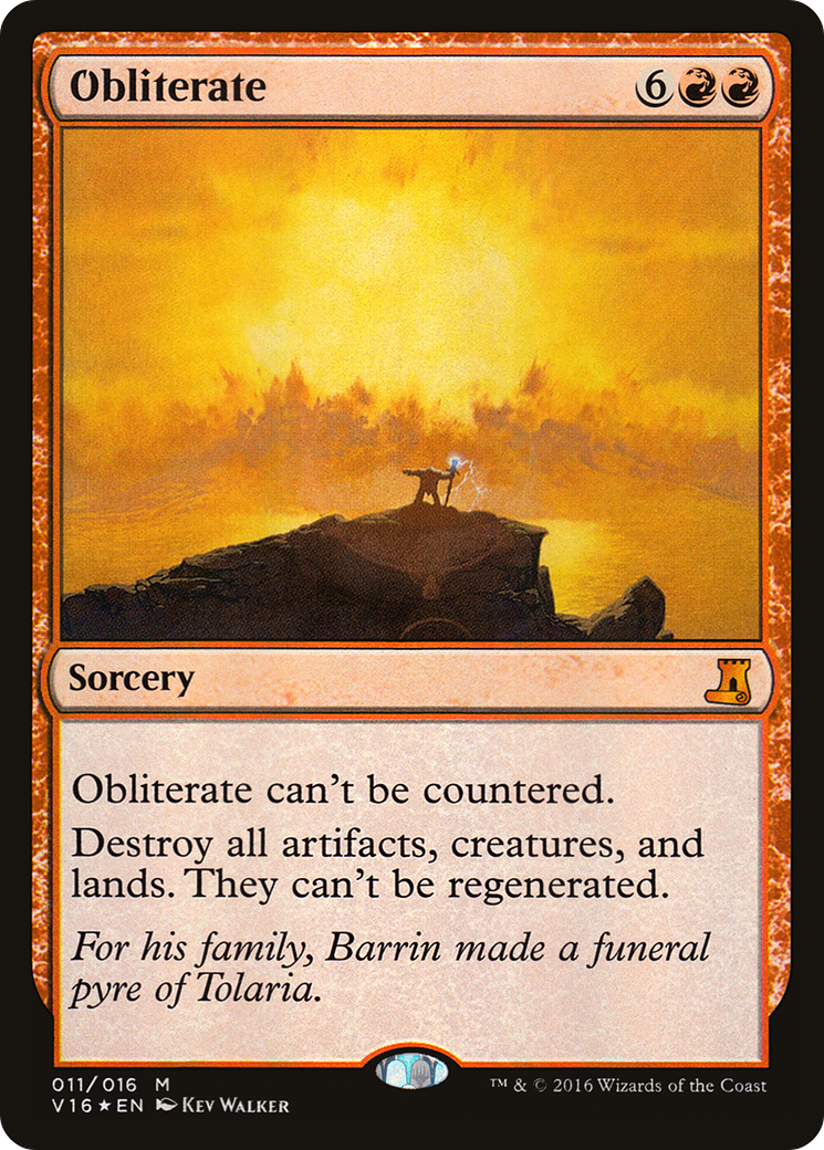Obliterate [From the Vault: Lore]-1