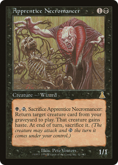 Apprentice Necromancer [Urza's Destiny]-1