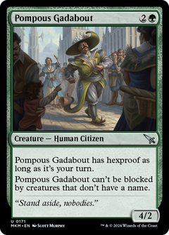Pompous Gadabout [Murders at Karlov Manor]-1