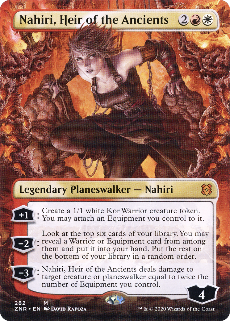 Nahiri, Heir of the Ancients (Borderless) [Zendikar Rising]-1