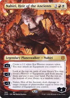 Nahiri, Heir of the Ancients (Borderless) [Zendikar Rising]-1