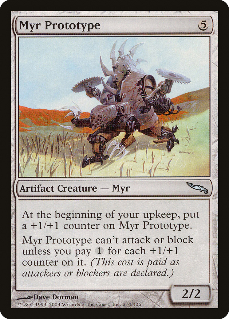 Myr Prototype [Mirrodin]-1