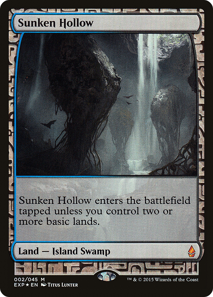 Sunken Hollow [Zendikar Expeditions]-1