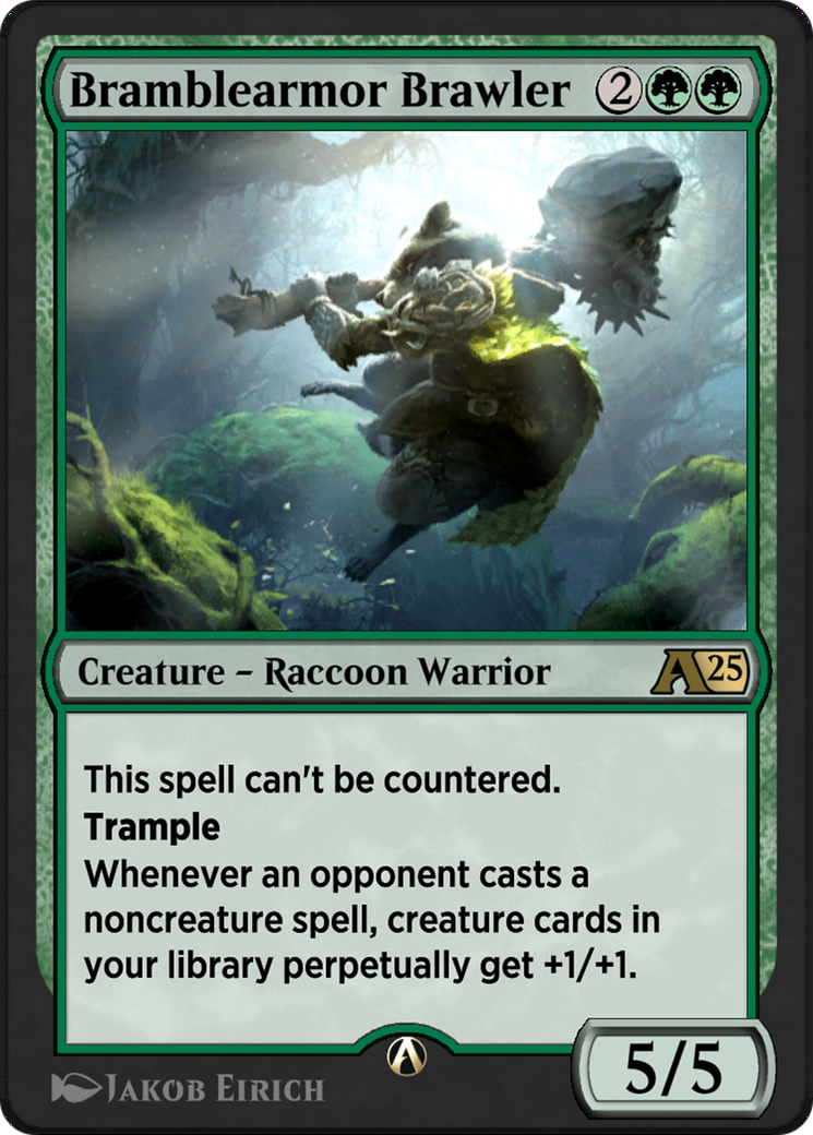 Bramblearmor Brawler (YBLB-016) - Alchemy: Bloomburrow-1