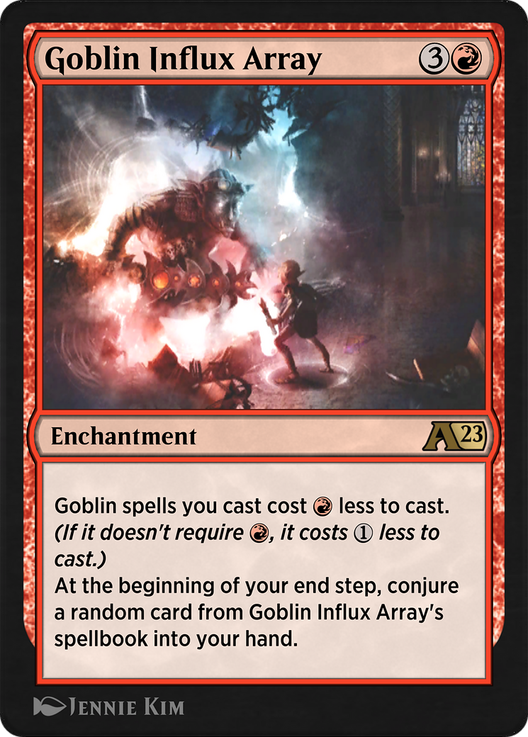 Goblin Influx Array (YDMU-013) - Alchemy: Dominaria-1