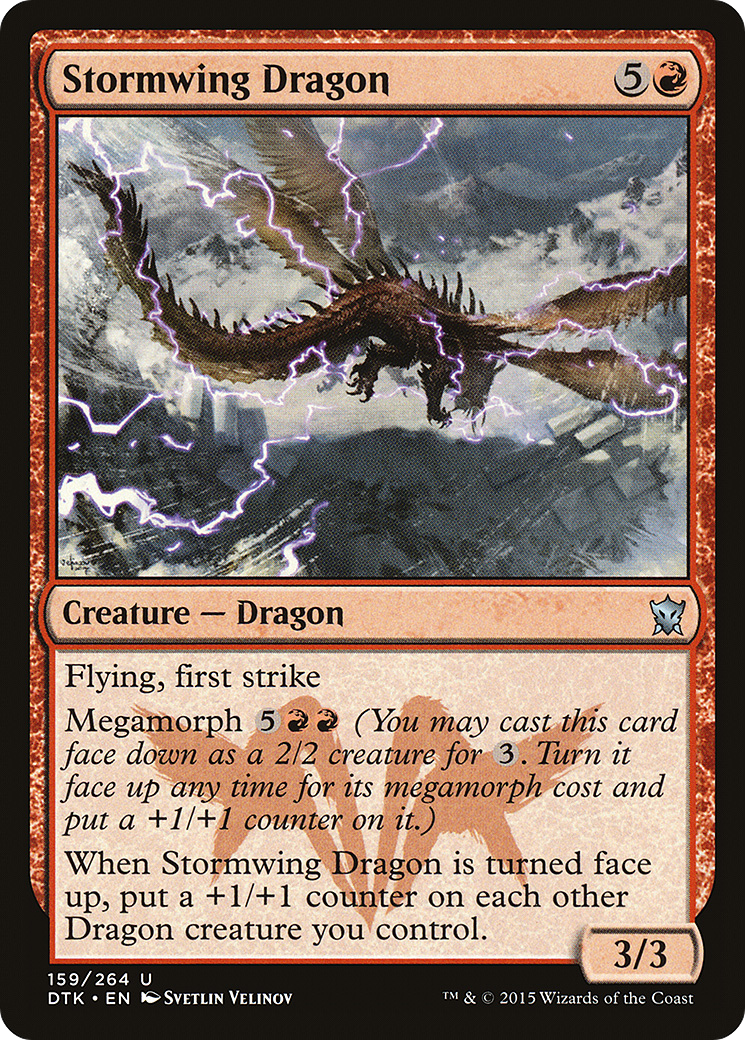Stormwing Dragon [Dragons of Tarkir]-1