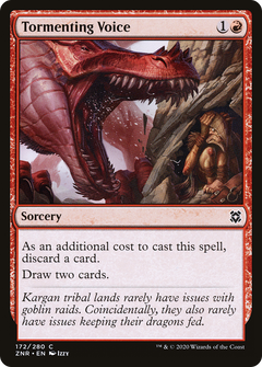 Tormenting Voice [Zendikar Rising]-1