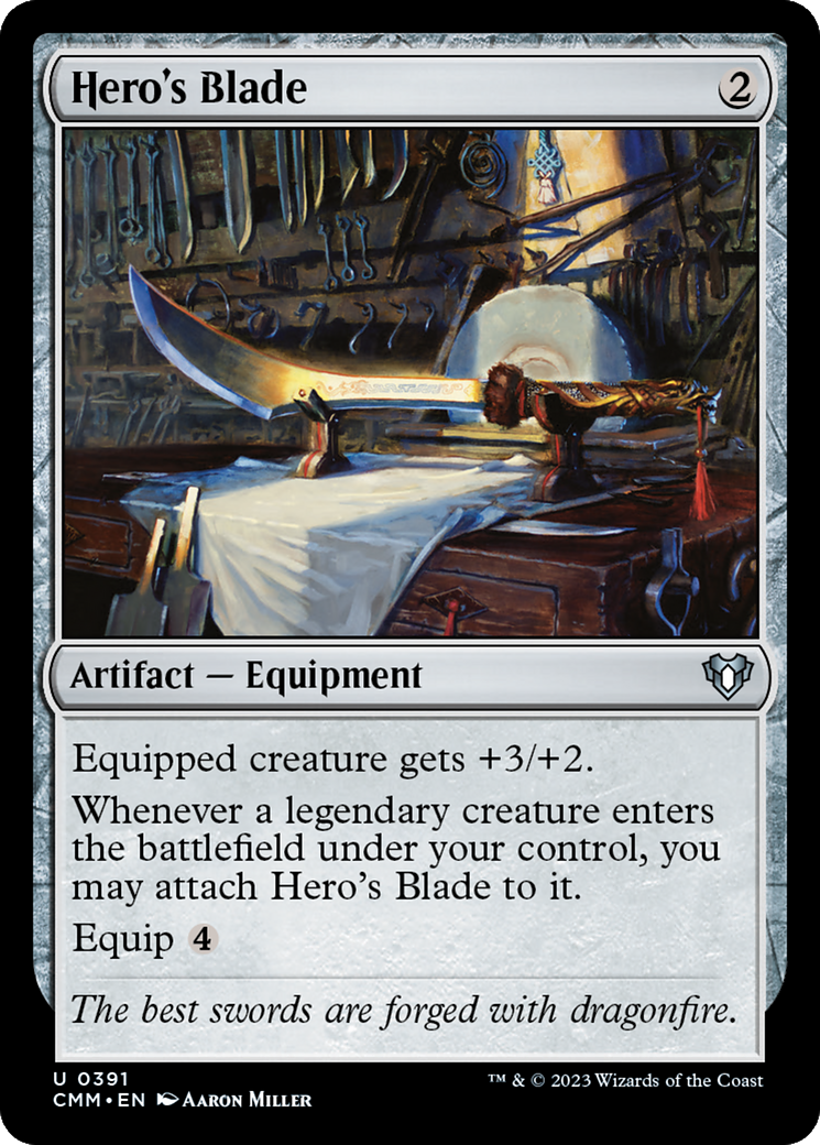 Hero's Blade [Commander Masters]-1