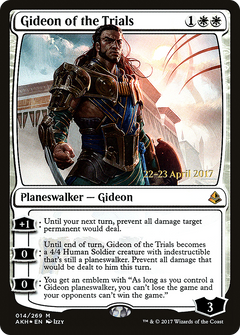 Gideon of the Trials [Amonkhet Prerelease Promos]-1