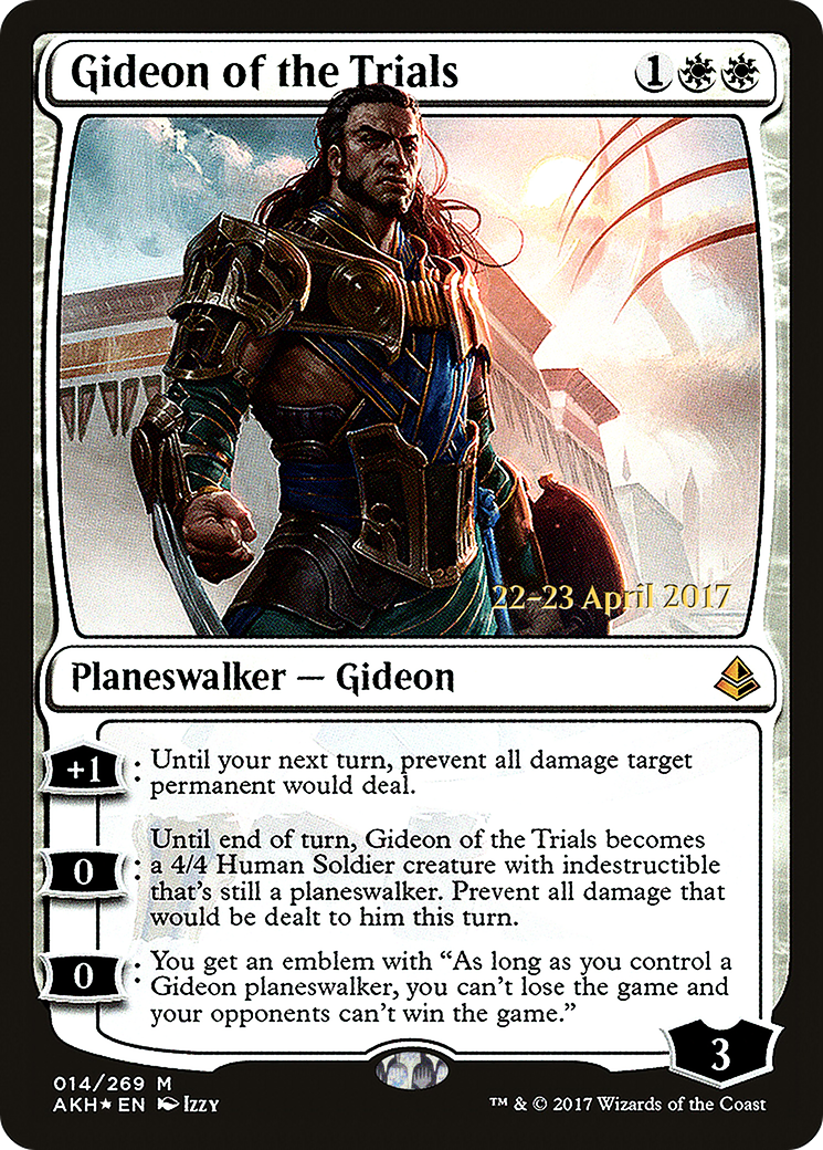 Gideon of the Trials [Amonkhet Prerelease Promos]-1