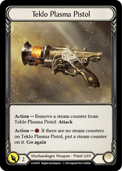 Teklo Plasma Pistol [LGS009-P] (Promo)  1st Edition Cold Foil-1