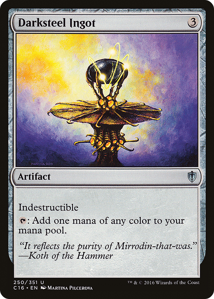 Darksteel Ingot [Commander 2016]-1