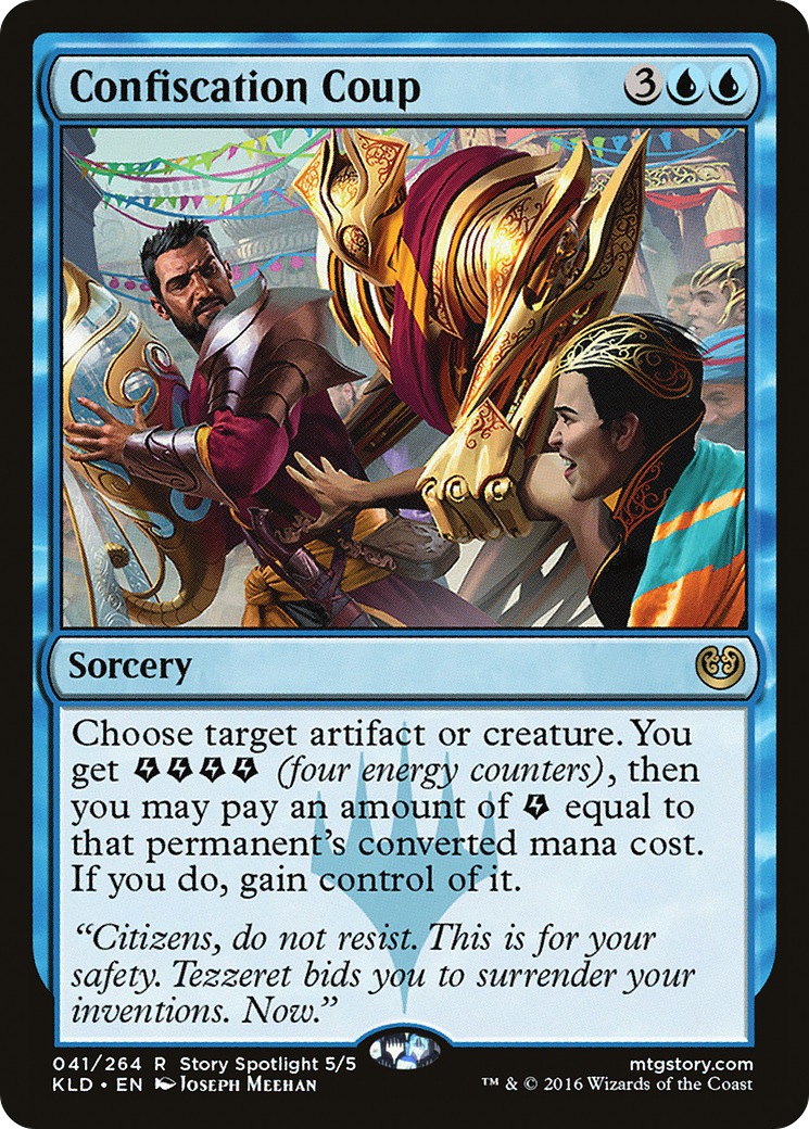 Confiscation Coup [Kaladesh]-1