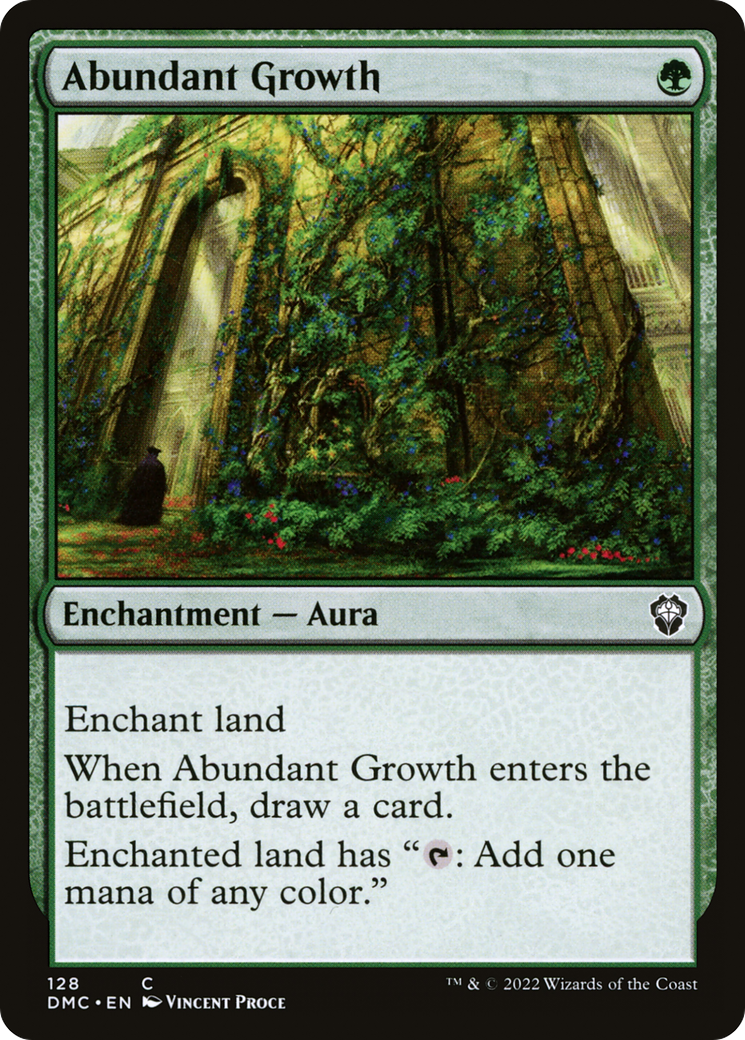 Abundant Growth [Dominaria United Commander]-1