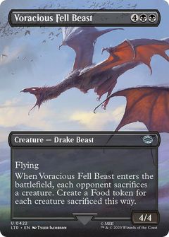 Voracious Fell Beast (Borderless Alternate Art) [The Lord of the Rings: Tales of Middle-Earth]-1