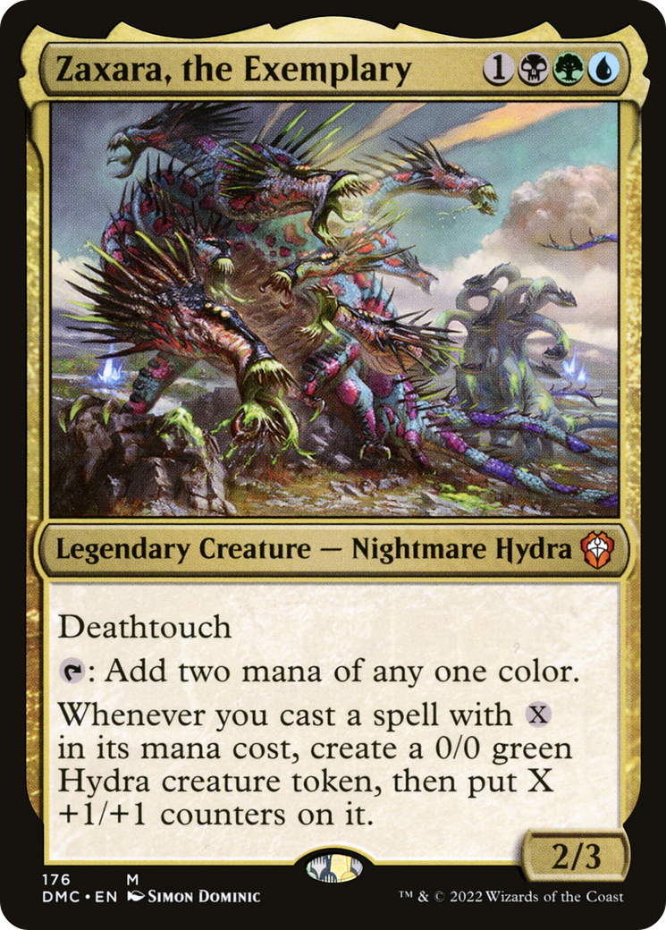 Zaxara, the Exemplary (DMC-176) - Dominaria United Commander-1