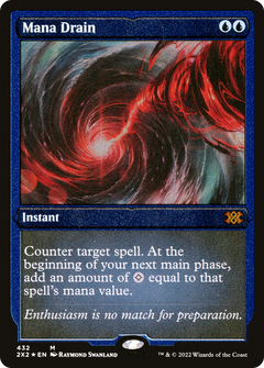 Mana Drain (Foil Etched) [Double Masters 2022]-1