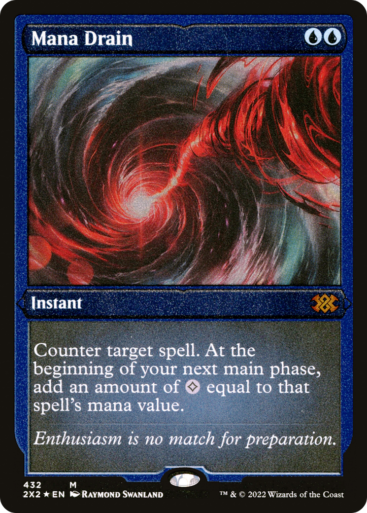 Mana Drain (Foil Etched) [Double Masters 2022]-1