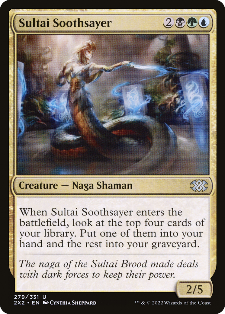 Sultai Soothsayer [Double Masters 2022]-1