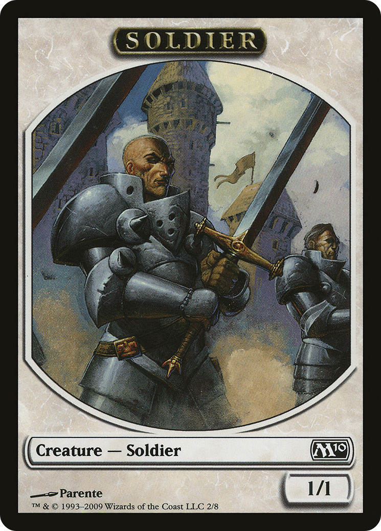 Soldier Token [Magic 2010 Tokens]-1