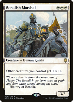 Benalish Marshal [Dominaria]-1