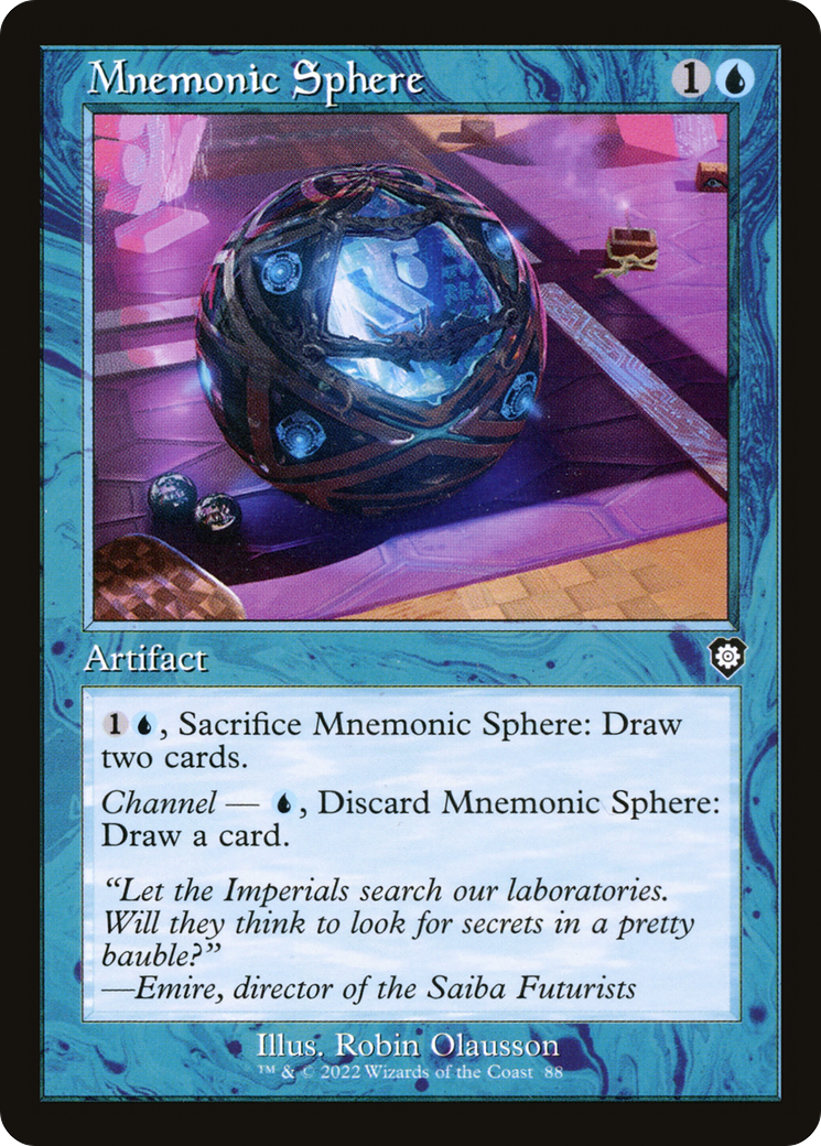 Mnemonic Sphere (Retro) [The Brothers' War Commander]-1