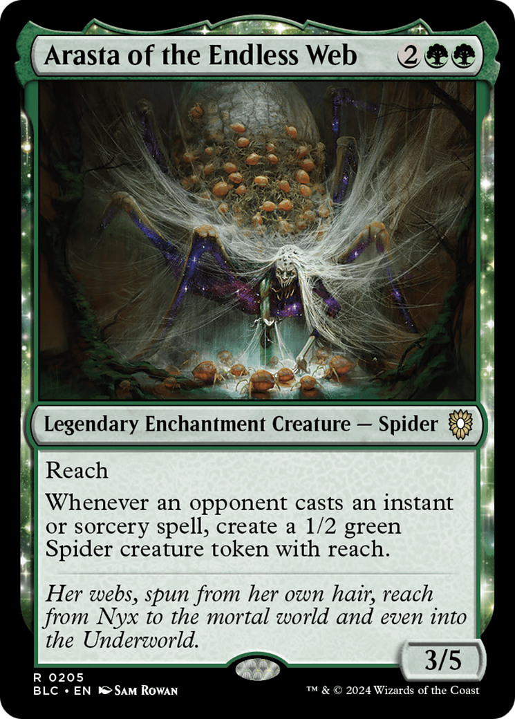Arasta of the Endless Web [Bloomburrow Commander]-1