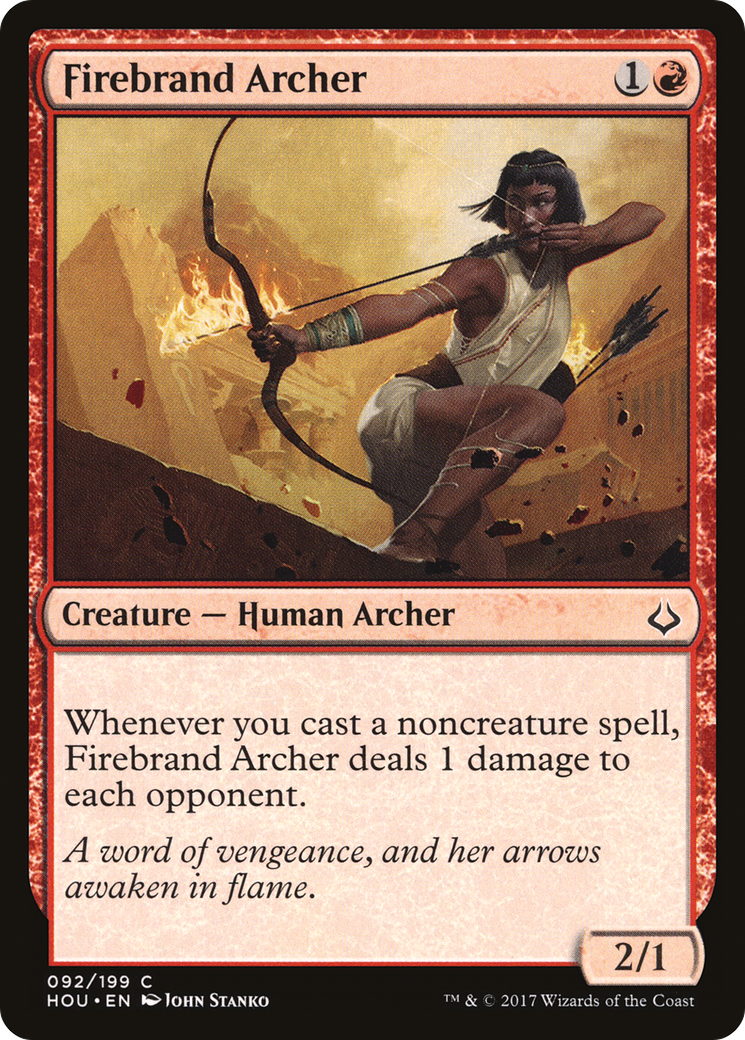 Firebrand Archer [Hour of Devastation]-1