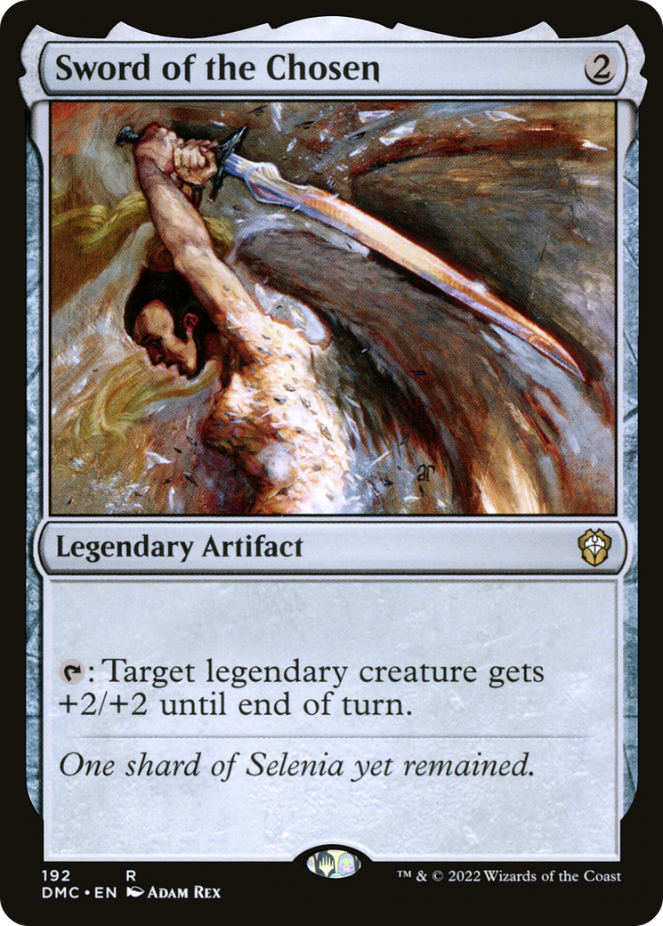 Sword of the Chosen [Dominaria United Commander]-1